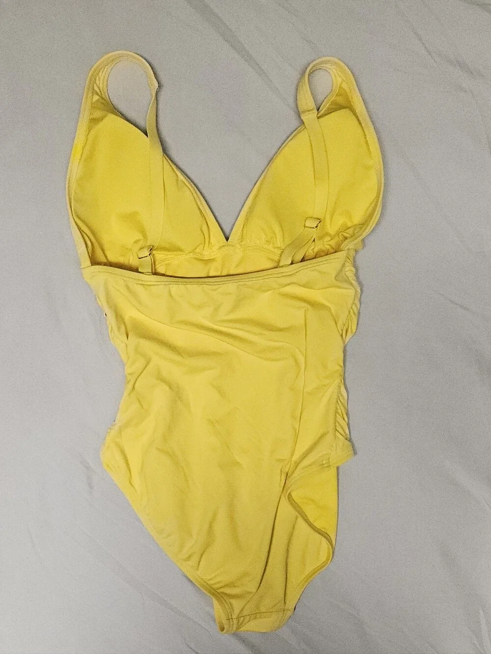 Michael Kors One Piece Yellow Swimsuit